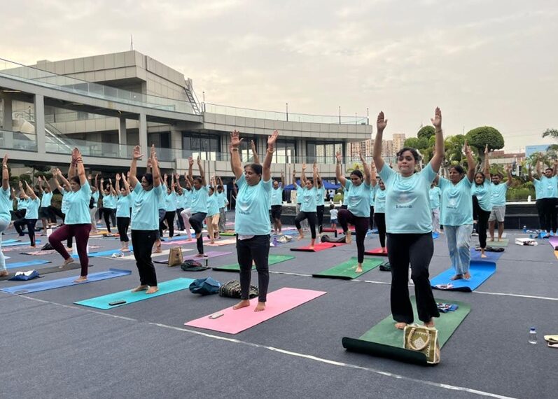 Group 108 Hosts 'The Wellness Edit' at Grandthum on International Yoga Day