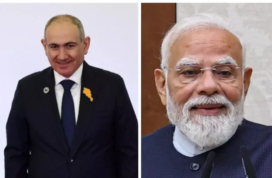 Modi Gets Call from Armenia PM, Thanks Him for Aid in Iran Evacuation