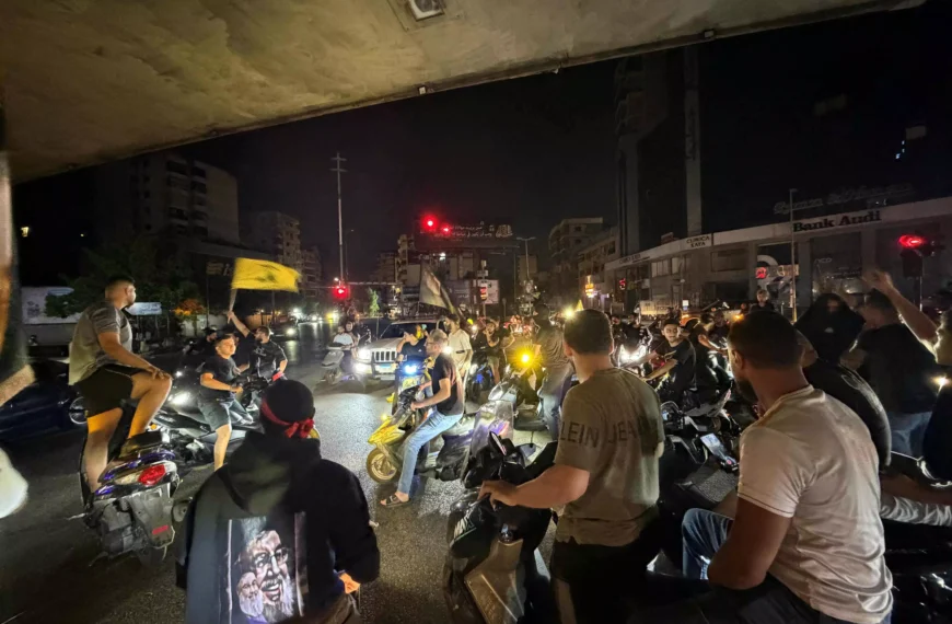 Hezbollah Supporters Take to Streets of Beirut to Protest Israel Deal
