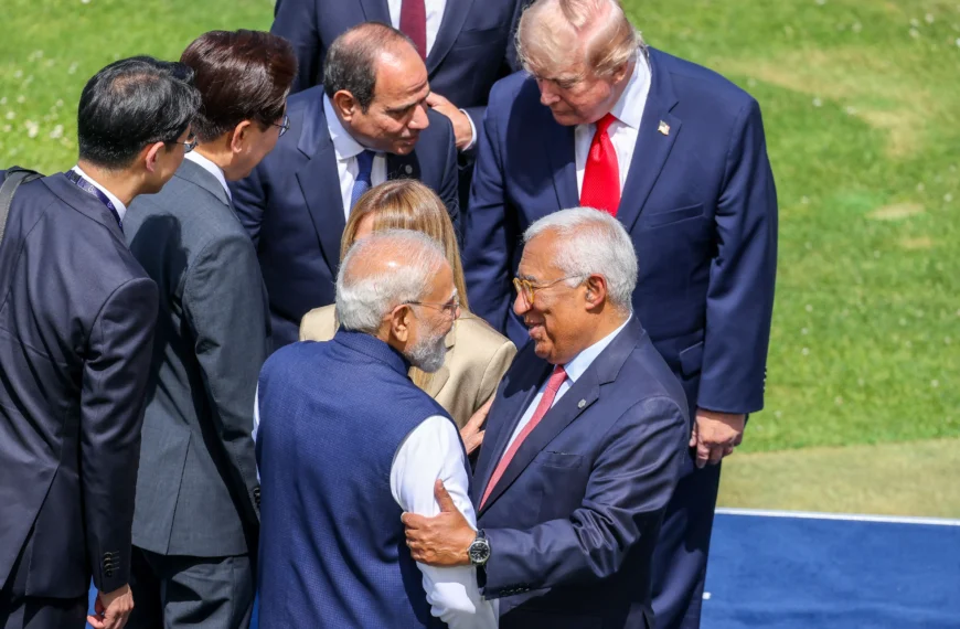 Cigarettes, Patches, Greenland: Hot Mics at the G7 Capture World Leaders’ Chats