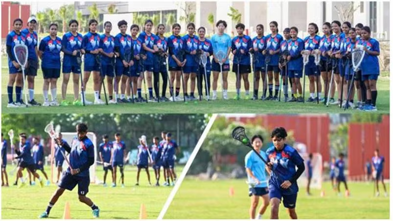 As Lacrosse Eyes Olympic Spotlight, India's National Teams Train at Galgotias University
