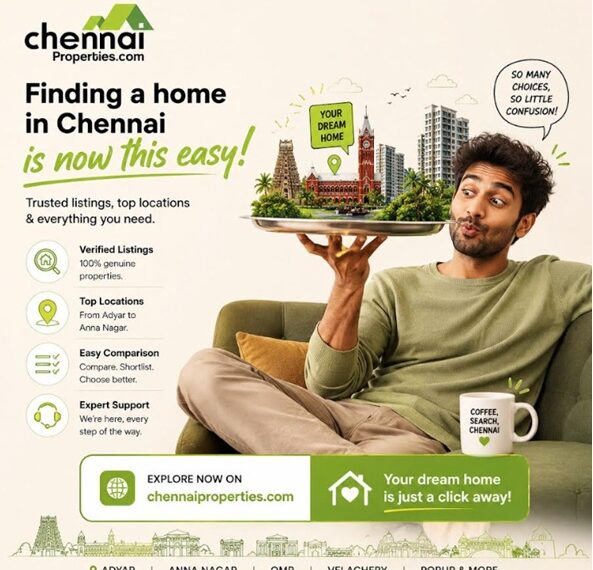 Chennaiproperties Ushers in a New Era of Digital Real Estate Discovery