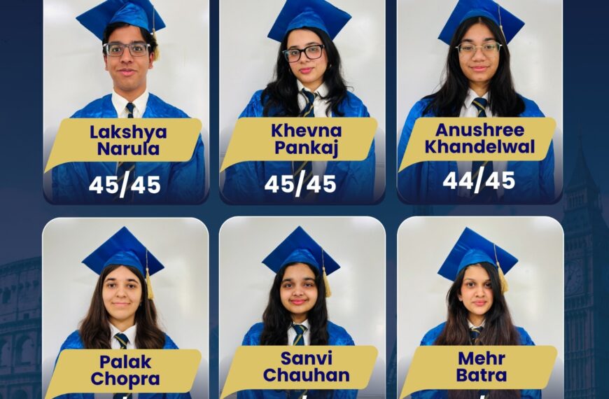 Amity Global School, Gurugram Achieves Outstanding IBDP Results 2026 with Two Students Securing a Perfect 45 out of 45