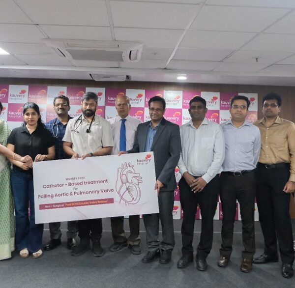 Kauvery Hospital Alwarpet Performs World's First Catheter-Based Treatment for&hellip;