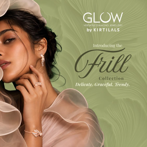 Glow by Kirtilals Unveils ‘The Frill Collection’: A Contemporary Natural Diamonds Collection, Inspired by Graceful Movement