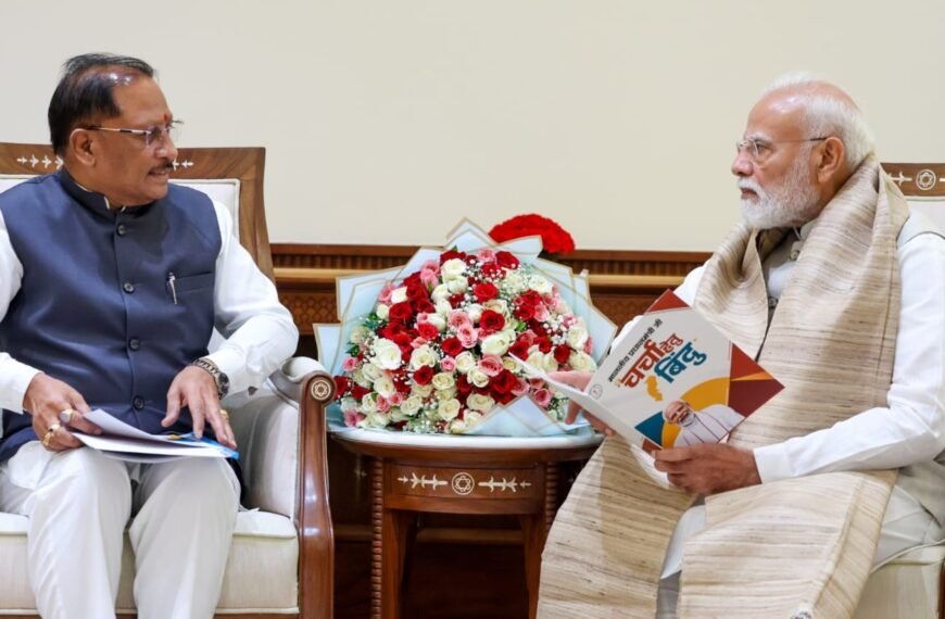 PM Modi, Chief Minister Vishnu Deo Sai Discuss Bastar Vision, Infrastructure and Industrial Growth