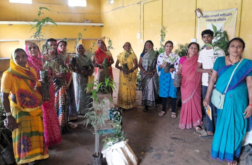 Mahatari Vandan Tree Plantation Campaign to Turn Environmental Conservation into a People’s Movement in Chhattisgarh