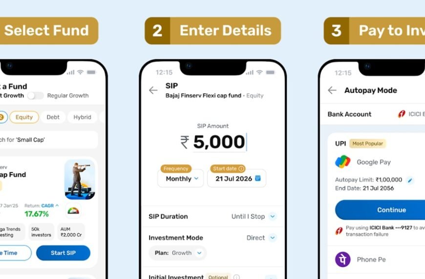 Now, You Can Start an SIP with Bajaj AMC in Just Three Steps