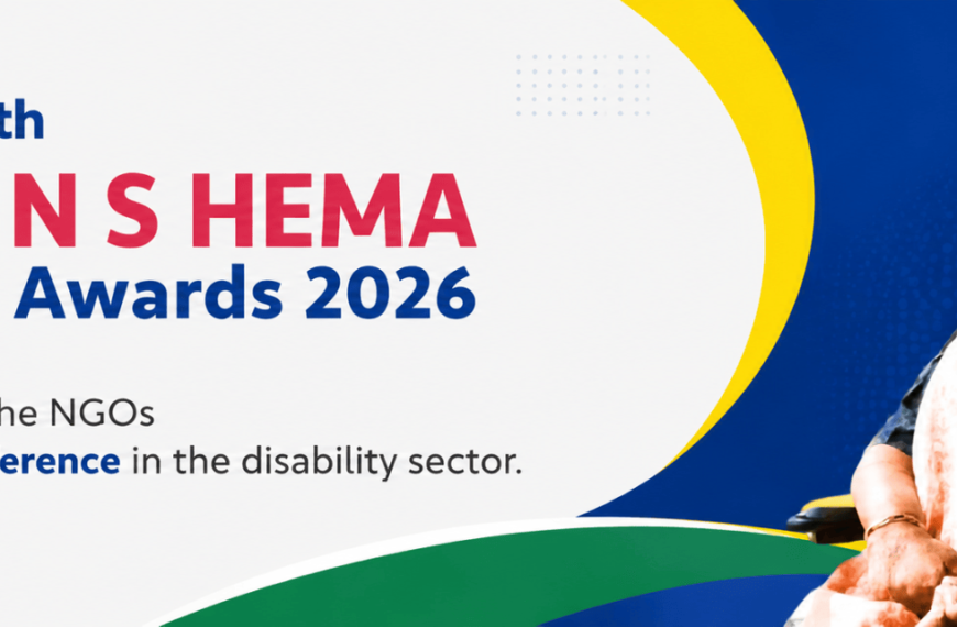 Applications Open for the 10th N.S. Hema Memorial Awards to Recognise Organisations Advancing Disability Inclusion
