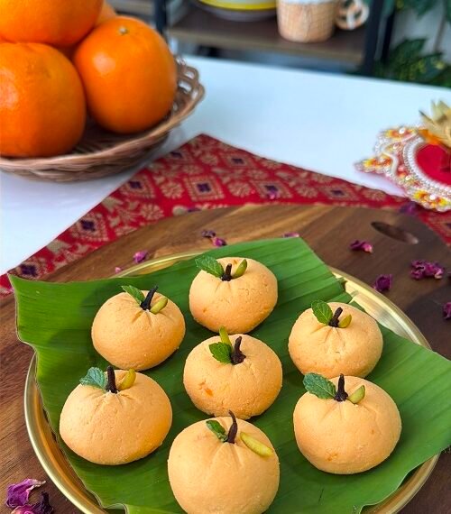 Add a Citrusy Twist to Rakhi with Orange Sandesh