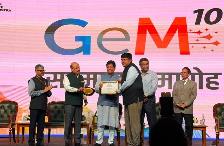 Chhattisgarh Bags ‘GeM Sustainable Procurement Award’ as Government Purchases Surge 113%