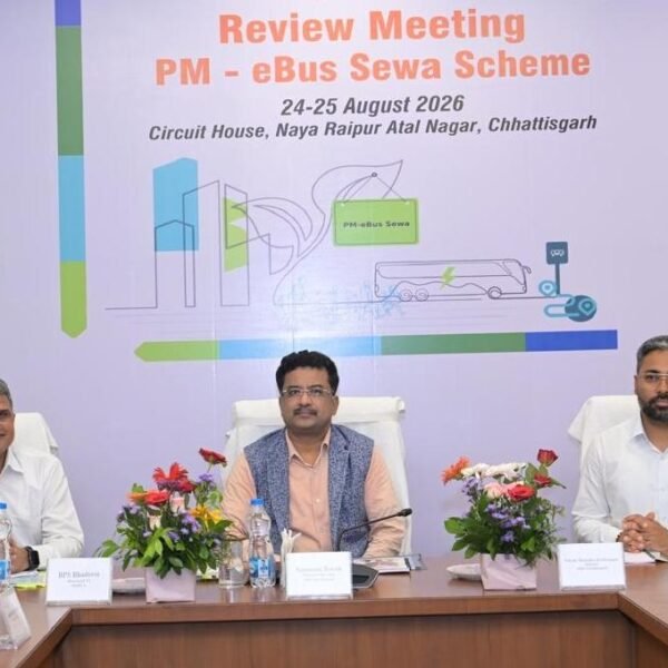 240 E-Buses to Transform Public Transport Across Four Chhattisgarh Cities