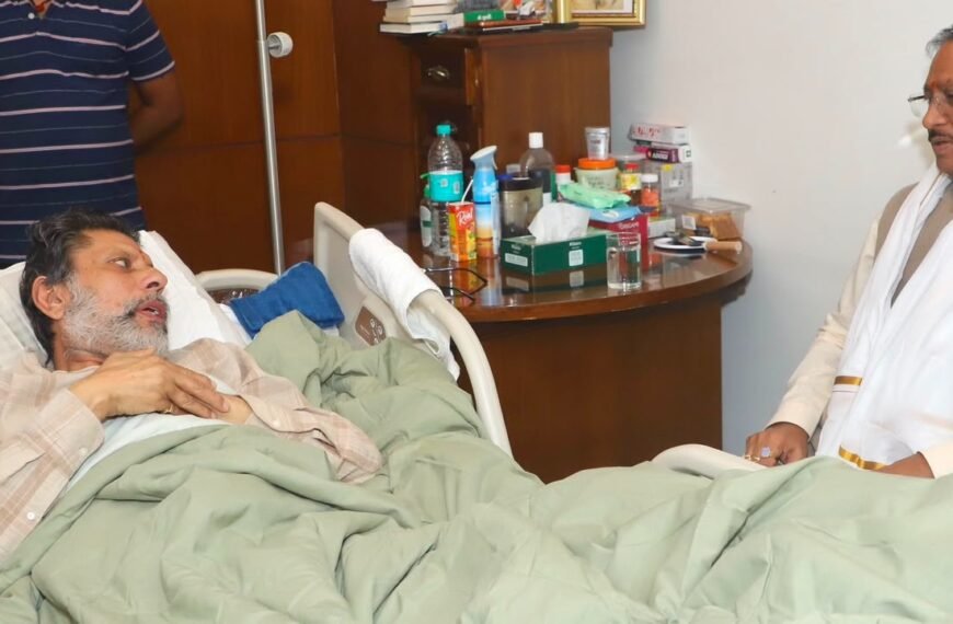 CM Sai Meets Ailing Chhattisgarh BJP Chief Kiran Singh Deo in New Delhi