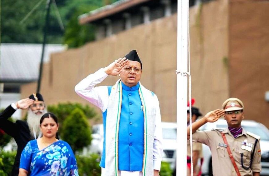 Dhami Calls for Strong, Self-Reliant India, Puts Worker Safety at Centre After Chamoli Tunnel Tragedy