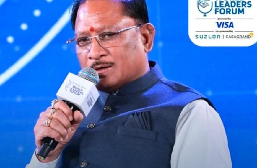‘Our Youth Must Become Job Creators’: CM Vishnu Deo Sai Takes Chhattisgarh’s New Growth Vision to World Leaders Forum