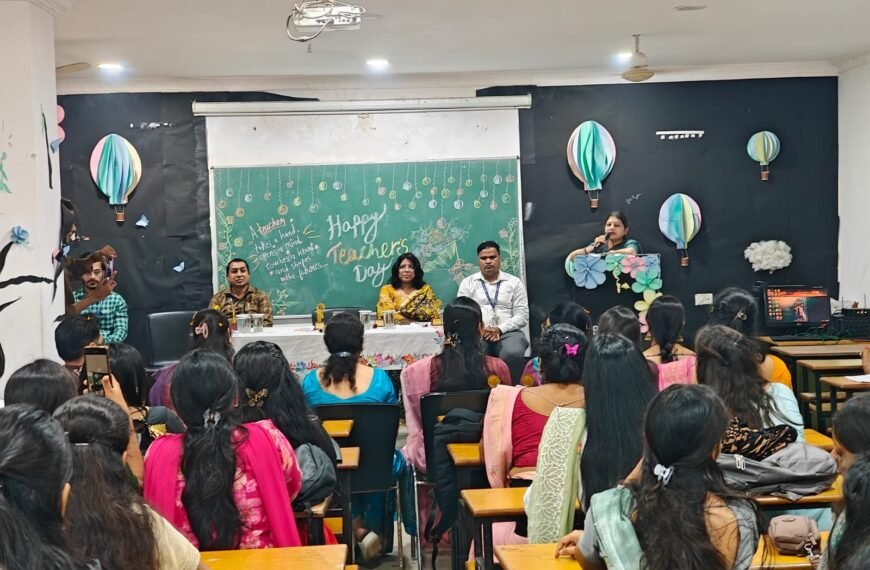 Pragati College Education Department Marks Teachers’ Day, Future Teachers Urged to Draw Inspiration from Dr Radhakrishnan