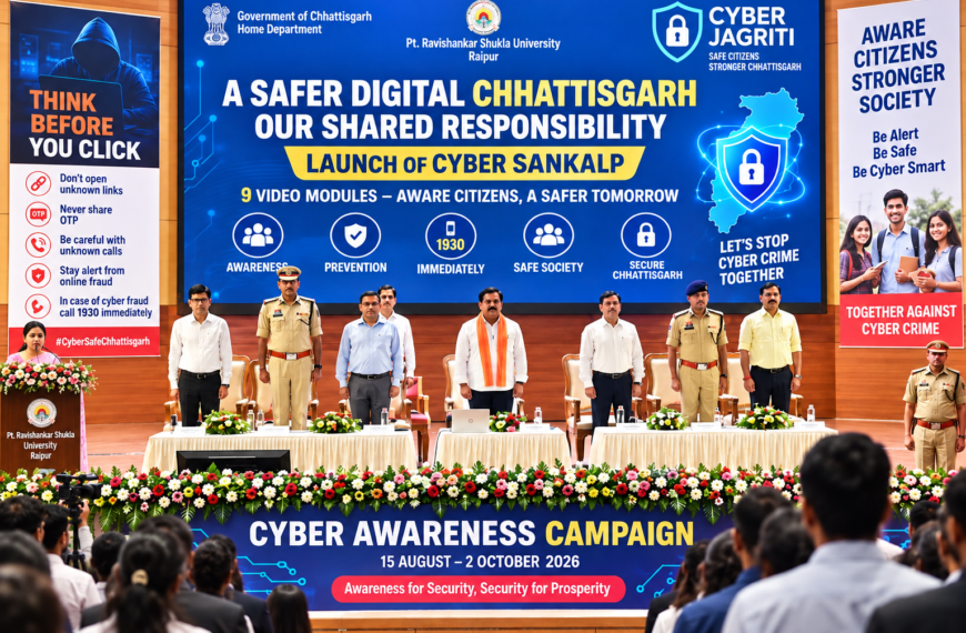 Cyber Sankalp: Chhattisgarh Takes the Fight Against Cybercrime Beyond Policing