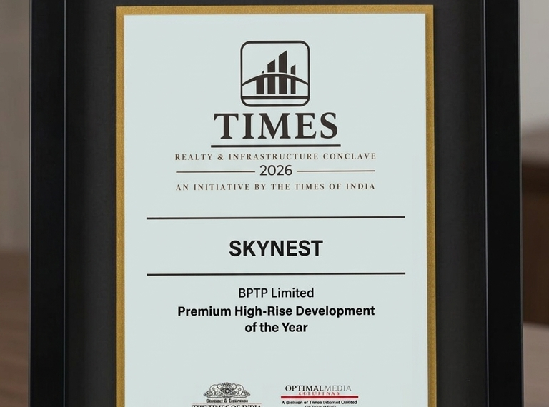 BPTP Skynest Bags 'Premium High-Rise Development of the Year' at Times Realty & Infrastructure Conclave 2026