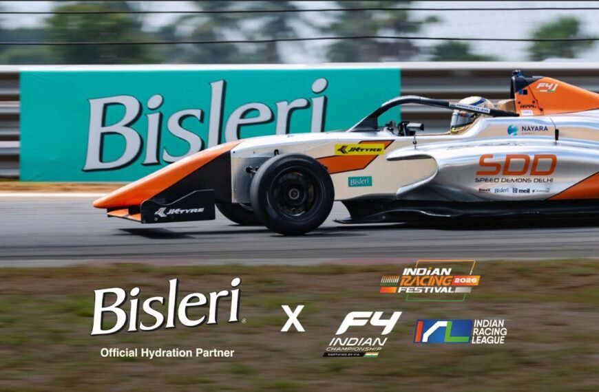 Bisleri International becomes Official Hydration Partner of F4 and the Indian Racing League
