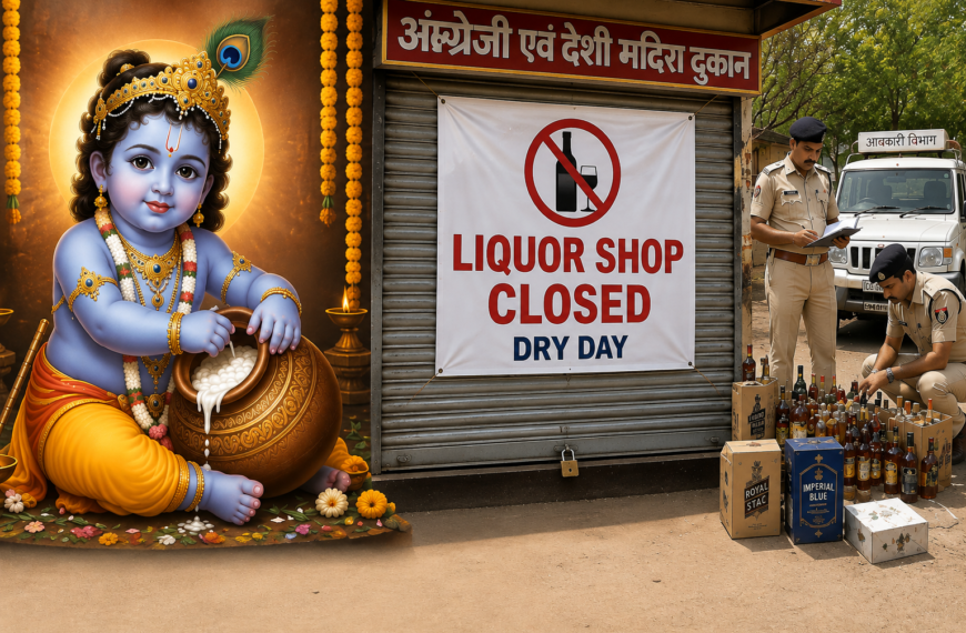Chhattisgarh Declares Dry Day on September 4 for Shri Krishna Janmashtami