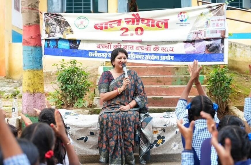 Baiga Children Voice Their Concerns as Dr Varnika Sharma Takes ‘Bal Chaupal 2.0’ to Remote Kawardha