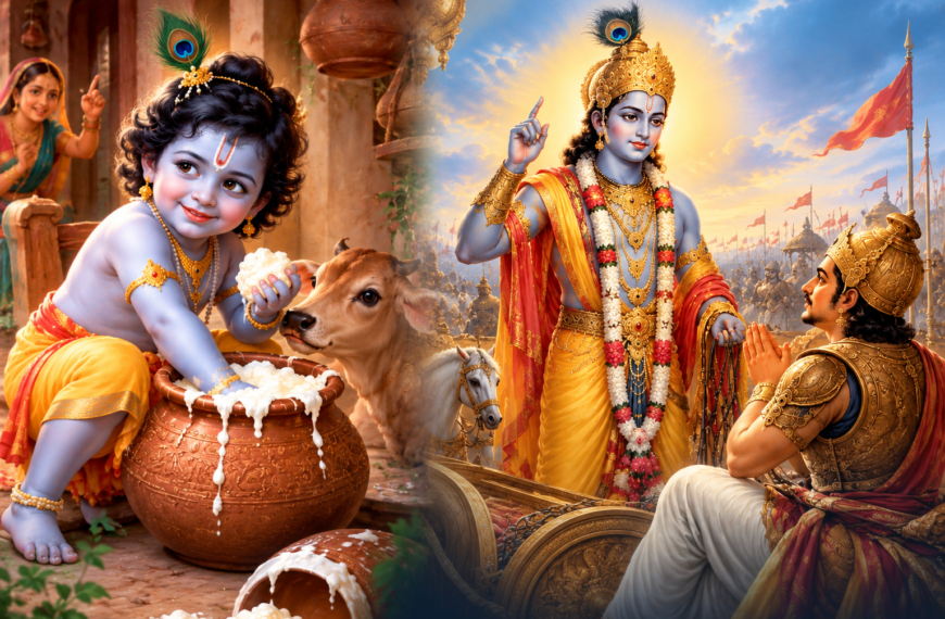 From Butter to the Bhagavad Gita: Krishna’s Incredible Journey-By-Kumar Bahukhandi