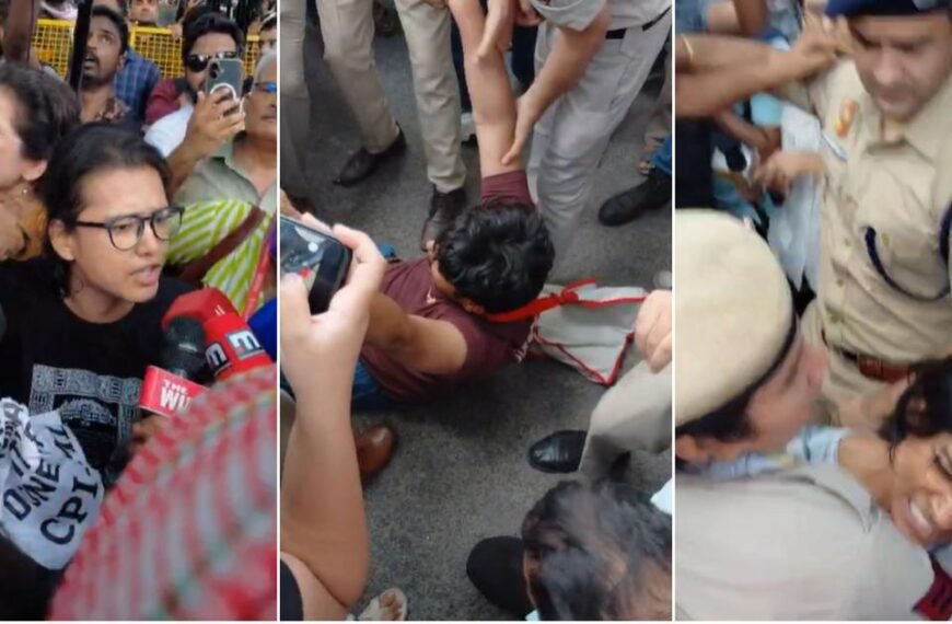 Student Leaders, Activists Detained During Jantar Mantar Protest Against CEC Gyanesh Kumar