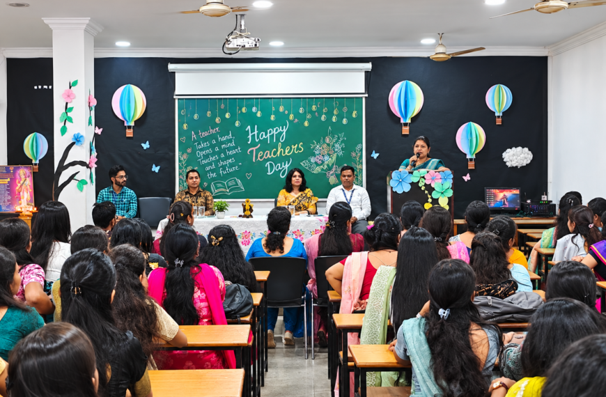 Pragati College Education Department Marks Teachers’ Day, Future Teachers Urged to Draw Inspiration from Dr Radhakrishnan