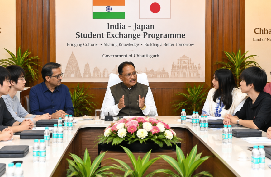 Chhattisgarh-Japan Youth Connect: CM Sai Sees Education and Technology as New Bridge Between Two Cultures