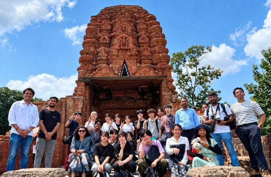 Japanese Delegation Discovers Sirpur’s Ancient Glory, Builds Cultural Bridge with Chhattisgarh