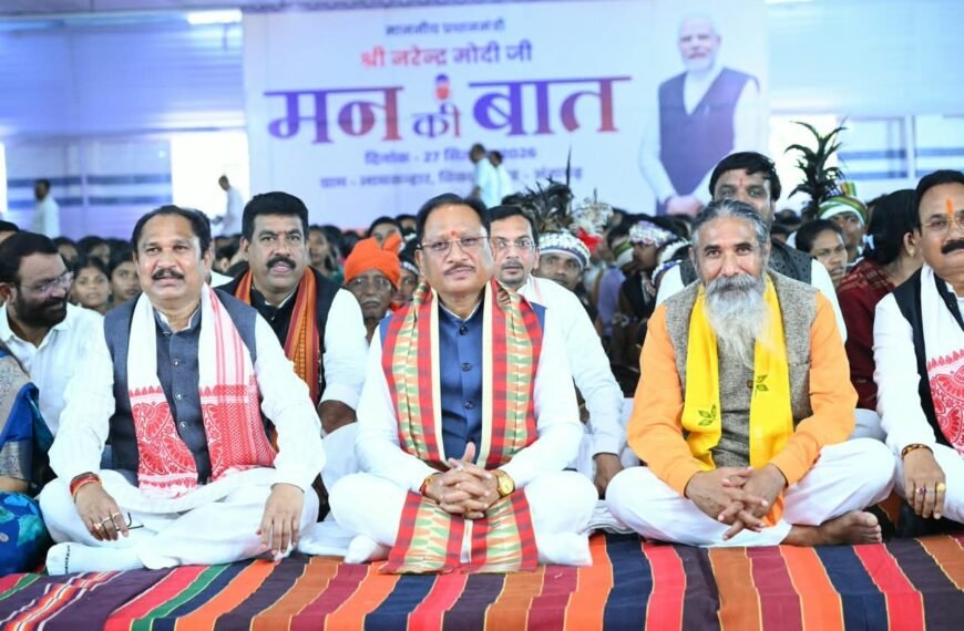 Peace Is Opening New Doors of Development and Prosperity in Former Naxal-Affected Areas: CM Sai
