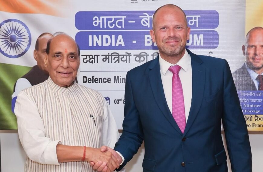 Belgium Assures India of No Defence Cooperation with Pakistan; New Delhi, Brussels Deepen Strategic Ties