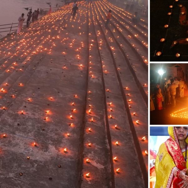 Chhattisgarh Illuminates with Over 1.50 Crore Diyas to Celebrate PM Modi’s 76th Birthday