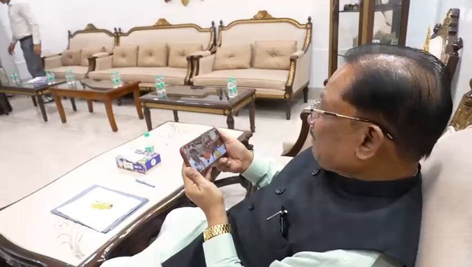 Chhattisgarh’s Sanju Devi Strikes Gold for India, CM Sai Calls Her to Celebrate Asian Games Triumph