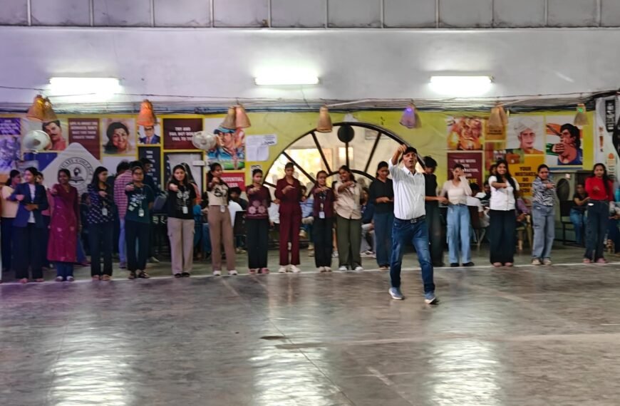 Pragati College Marks National Sports Day with Indoor Games and Student Activities