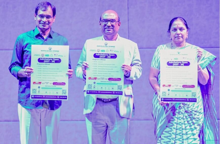 IPE Hyderabad Opens Admissions for 2027-29 PGDM Programmes, Launches Poster and Information Brochure
