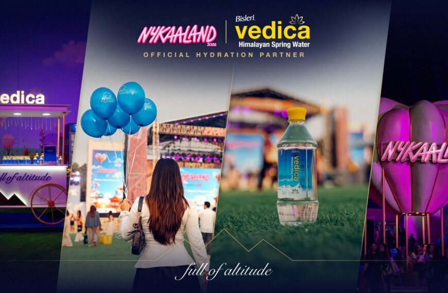 Vedica Himalayan Spring Water Partners with Nykaaland 2026 as Hydration Partner