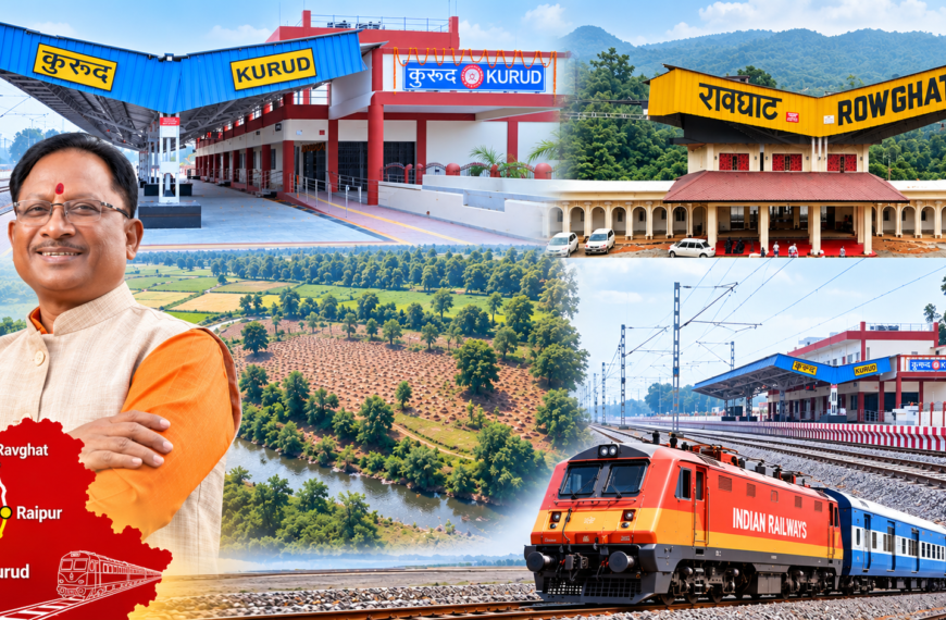 Rail Connectivity to Reach Rowghat for First Time Since Independence, Marking Historic Milestone for Chhattisgarh: CM Vishnu Deo Sai