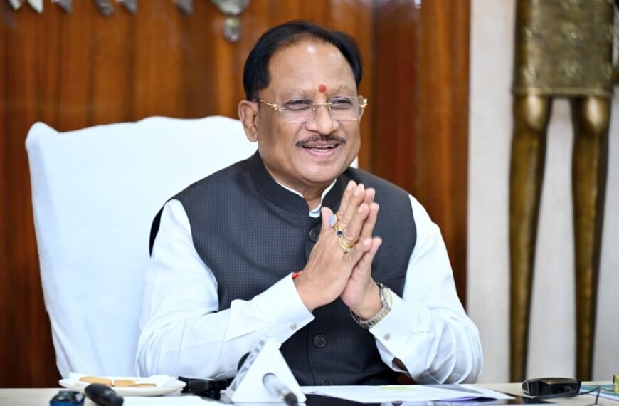 CM Sai Greets Chhattisgarh on Statehood Anniversary, Calls for a Developed State by 2047