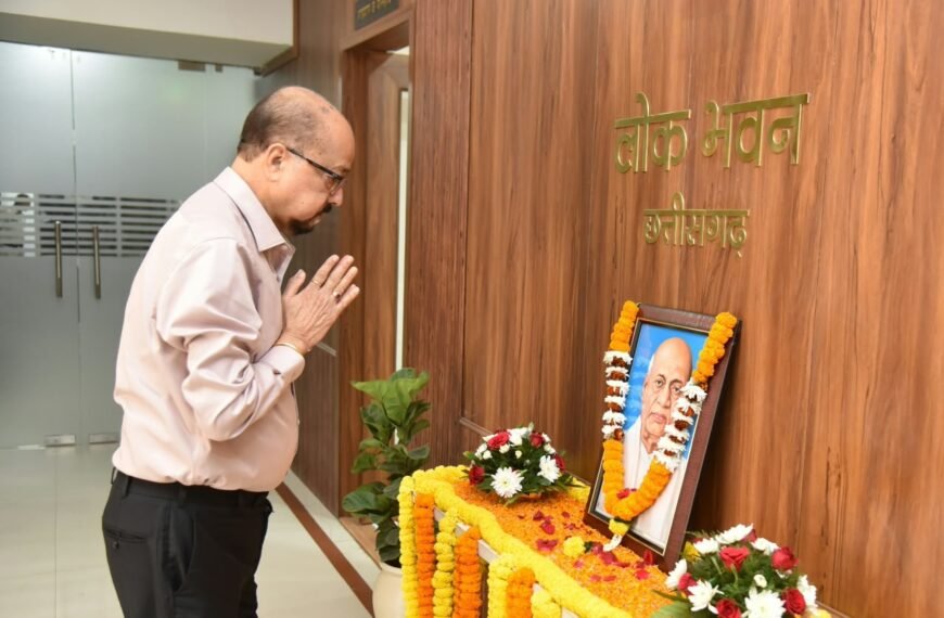 Governor Ramen Deka Pays Tribute to Sardar Patel on His 151st Birth Anniversary