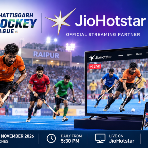 JioHotstar Becomes Official Streaming Partner of Chhattisgarh Hockey League,&hellip;