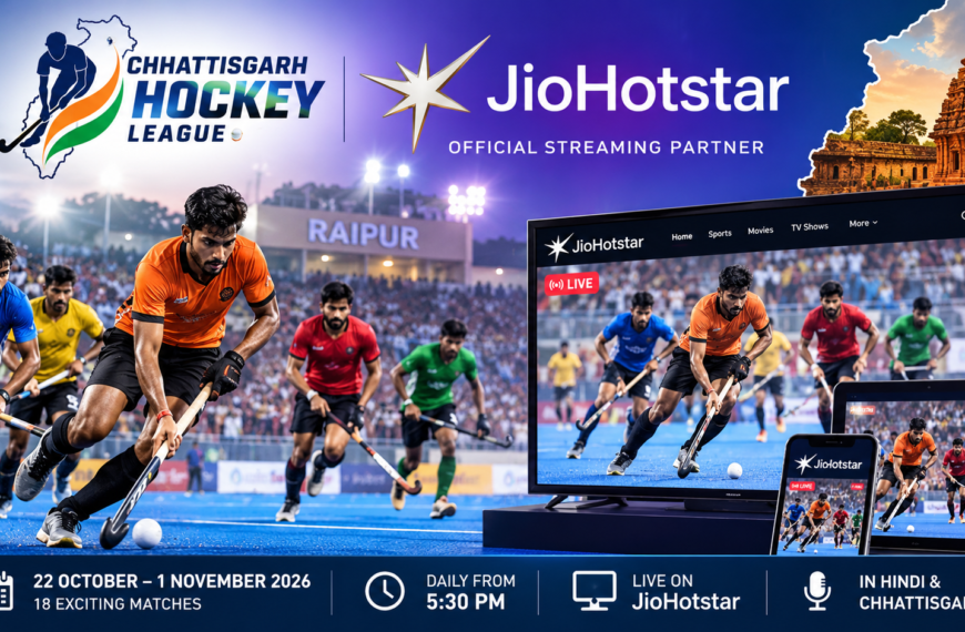 JioHotstar Becomes Official Streaming Partner of Chhattisgarh Hockey League, Taking State’s Talent to Global Audience