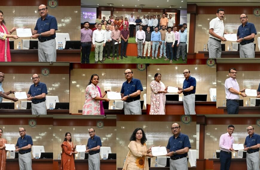 Chhattisgarh Chief Secretary Vikas Sheel Honours Officials for E-Office Efficiency, Punctuality and iGOT Karmayogi Training
