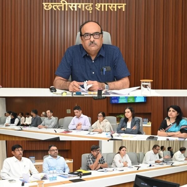 Chhattisgarh Chief Secretary Vikas Sheel Orders Comprehensive Roadmap to…