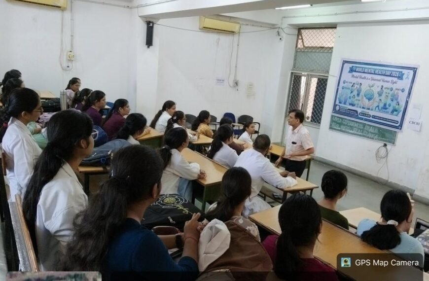 Mental Health Is as Important as Physical Health: Government Dental College Holds Awareness Programme