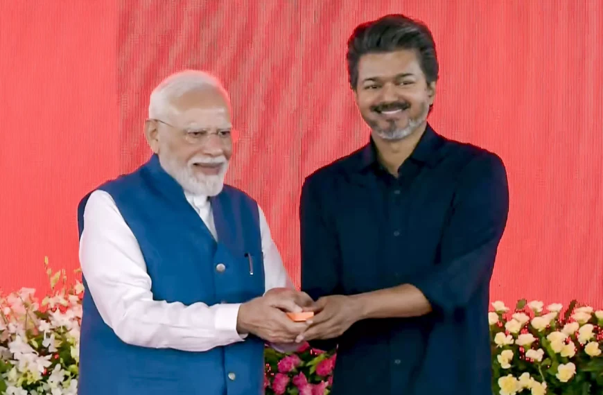 Development Is My Mantra,’ Says PM Modi; Tamil Nadu CM Vijay Seeks Approval for Chennai Metro Phase III
