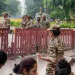 Central Delhi on High Alert…