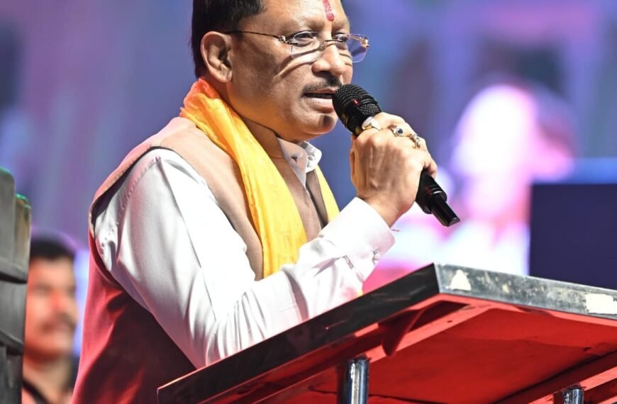 Garba Celebrations Reflect Chhattisgarh’s Cultural Heritage and Respect for Women: CM Vishnu Deo Sai
