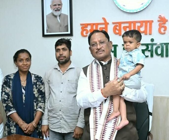‘He Is Our Son Too’: CM Vishnu Deo Sai Sanctioned ₹12 Lakh for 10-Year-Old Rimon’s Treatment