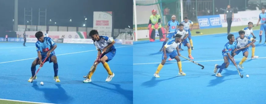 Nyaydhani Knights Beat Rajdhani Royals 2–1 in Chhattisgarh Hockey League Opener
